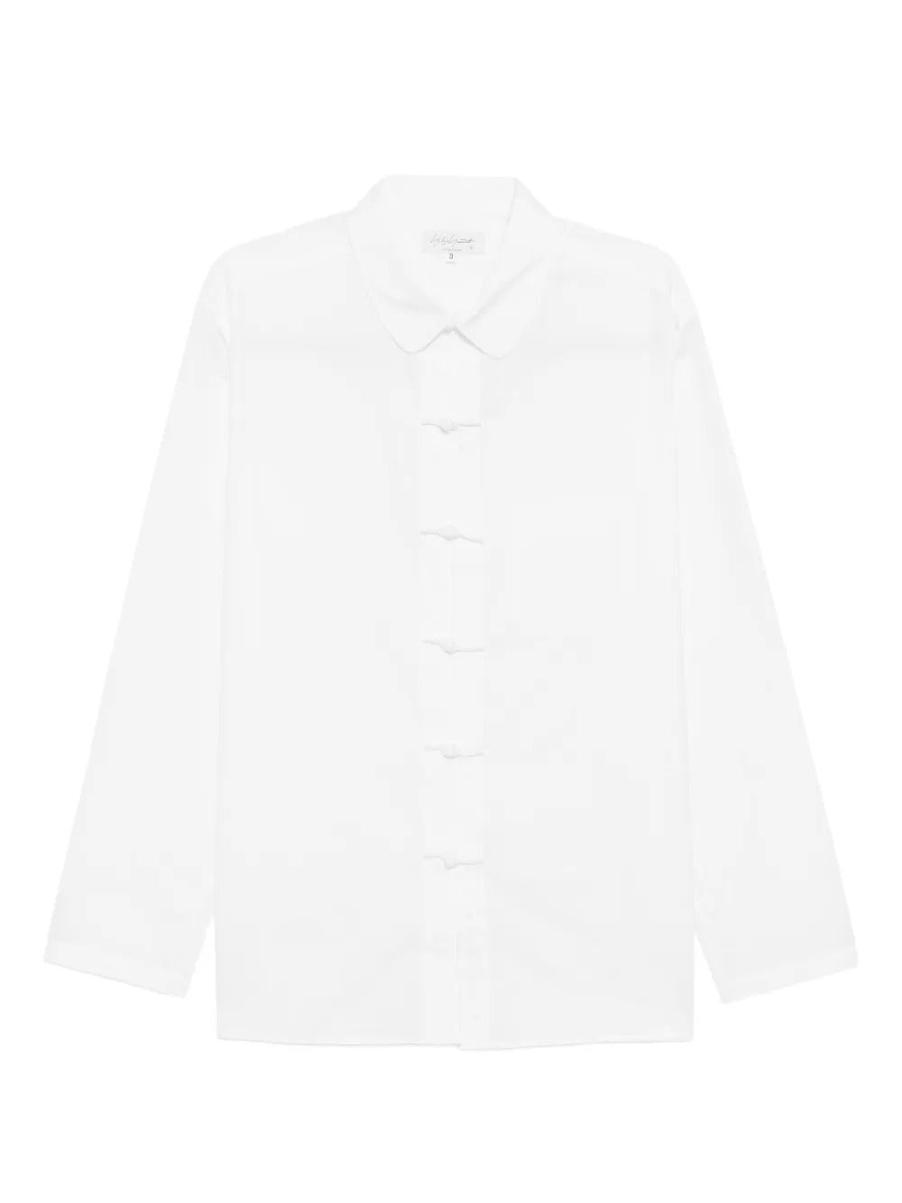Yohji Yamamoto button-up long-sleeved shirt