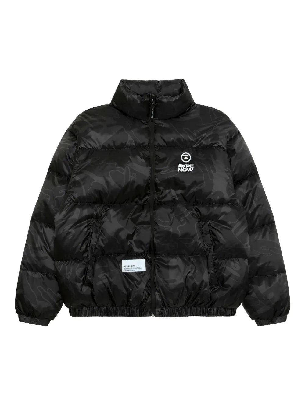 AAPE BY *A BATHING APE®  logo puffer jacket