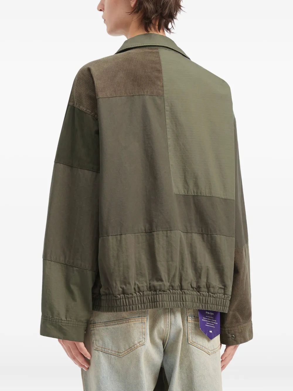 aftermaths  patchwork pocket jacket