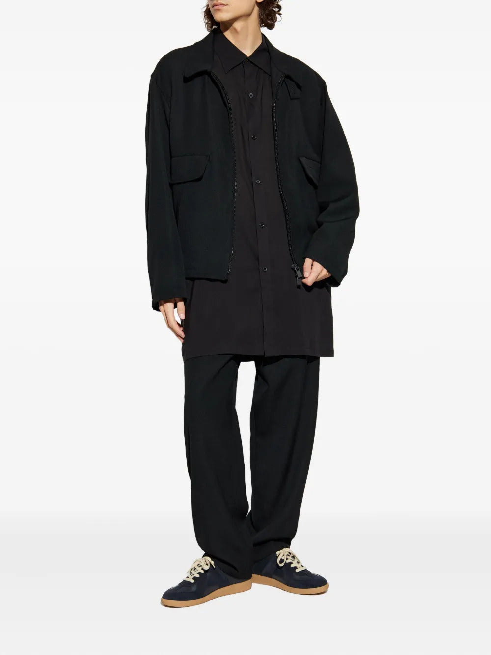 Yohji Yamamoto gabardine trousers