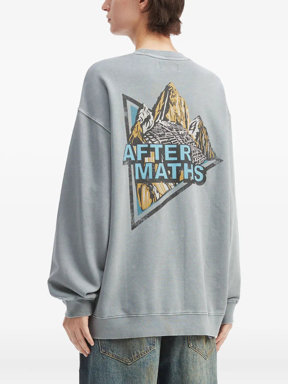 aftermaths  graphic cotton sweatshirt