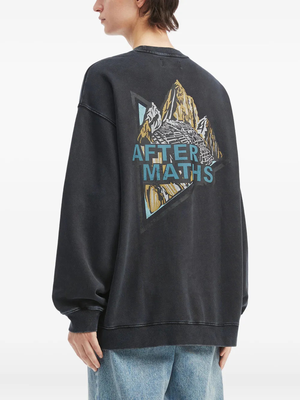 aftermaths  graphic print sweatshirt