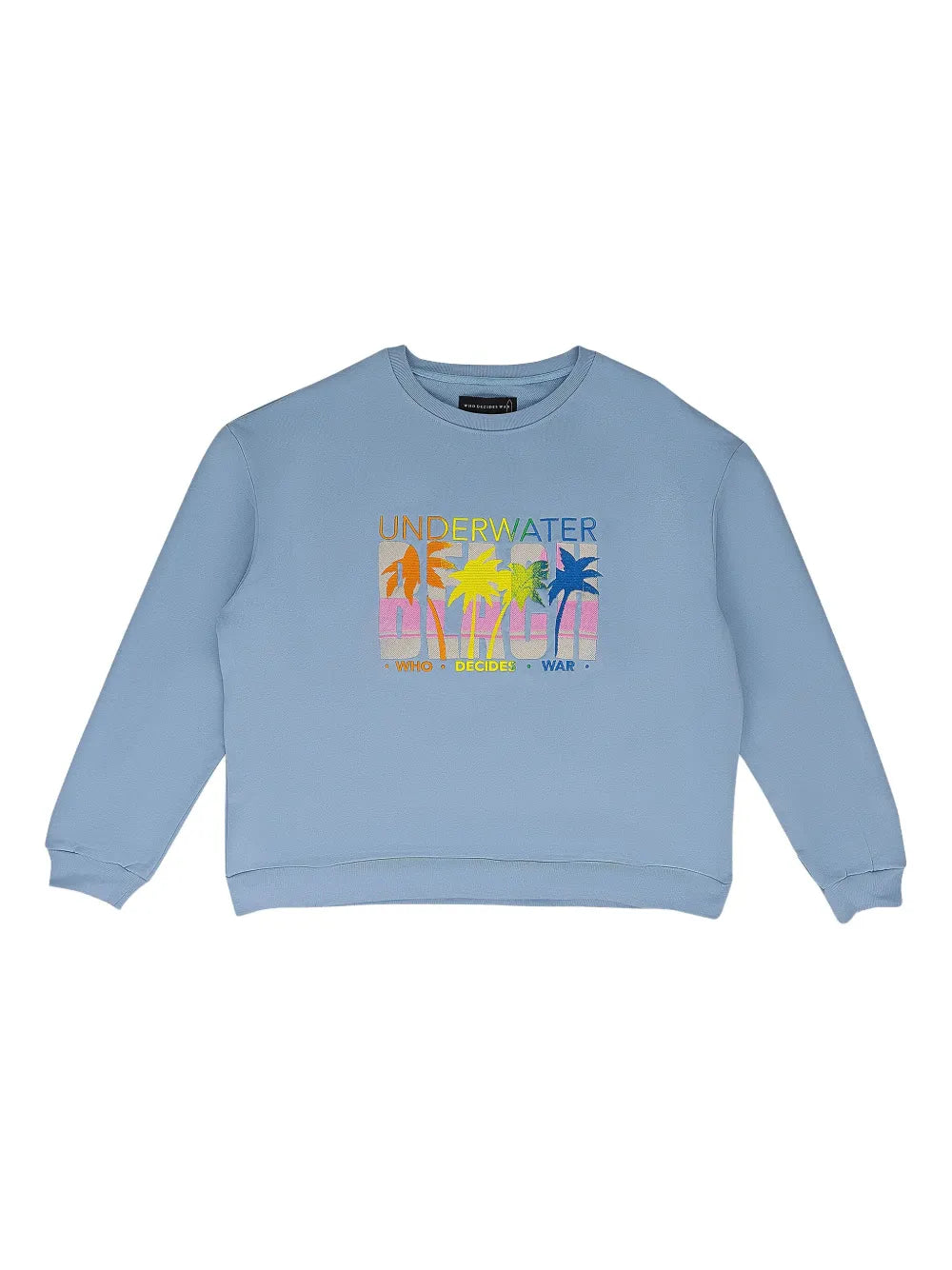 Who Decides War  graphic-print sweatshirt