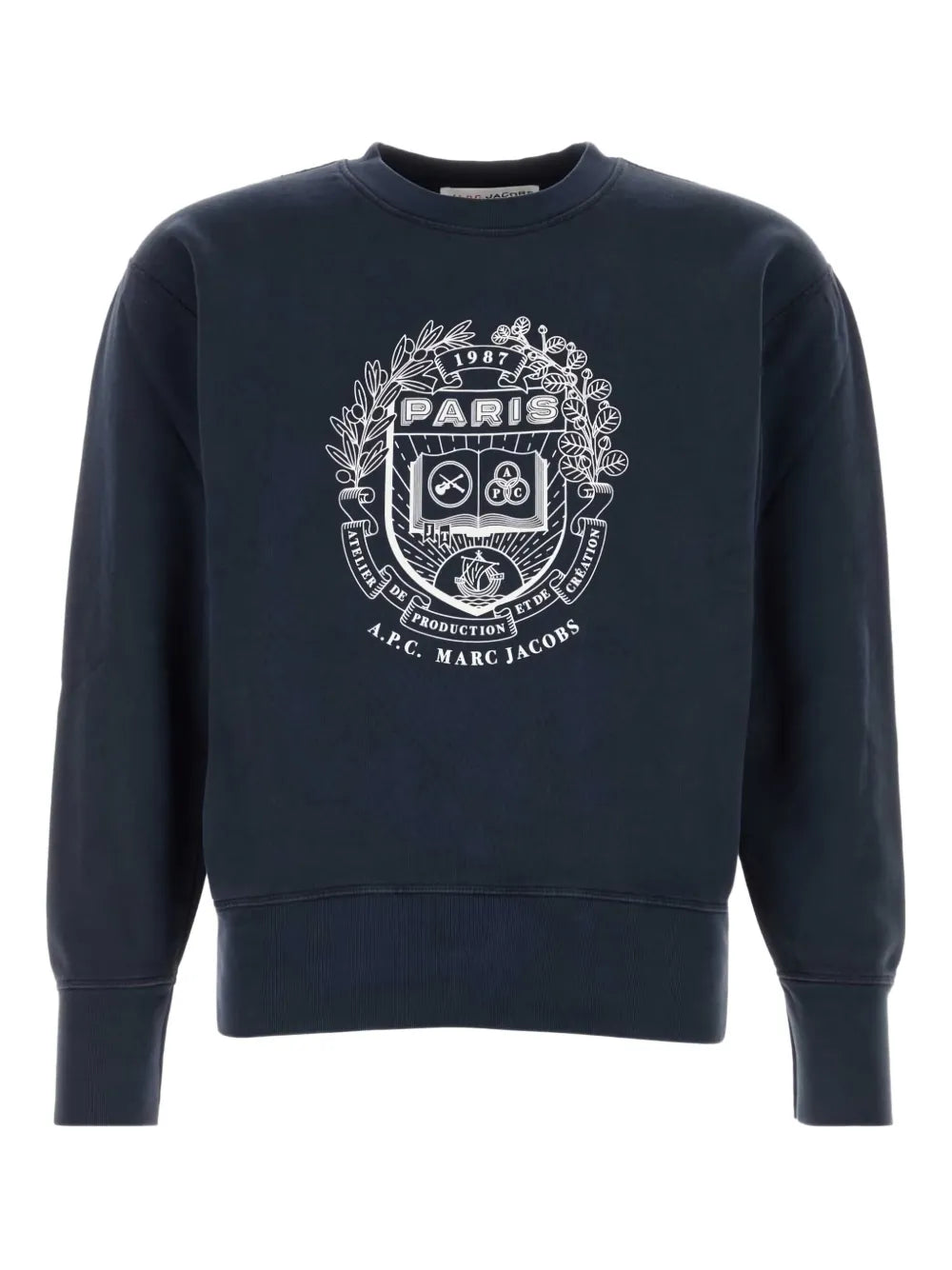A.P.C.  x Marc Jacobs The Shrunken Paris Crewneck sweatshirt