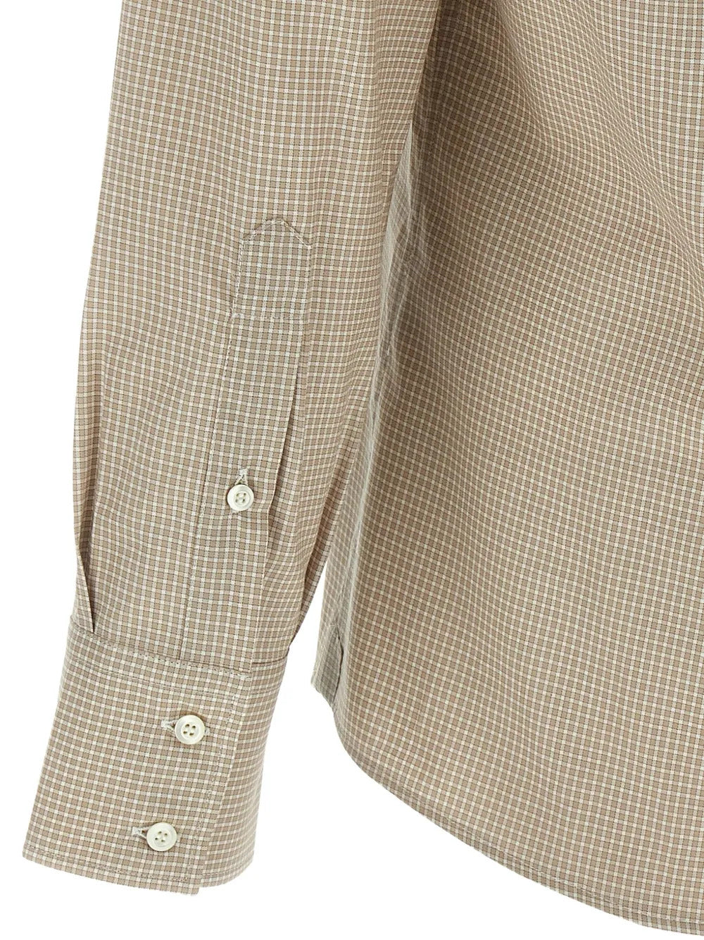 Brunello Cucinelli  check-pattern shirt