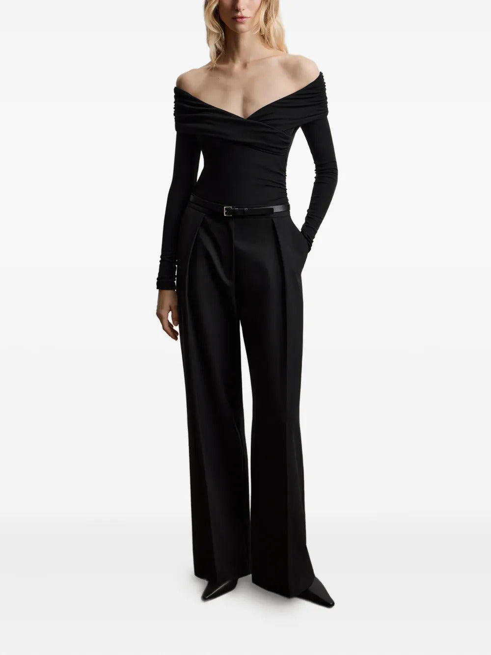 12 STOREEZ  off-shoulder long-sleeve top