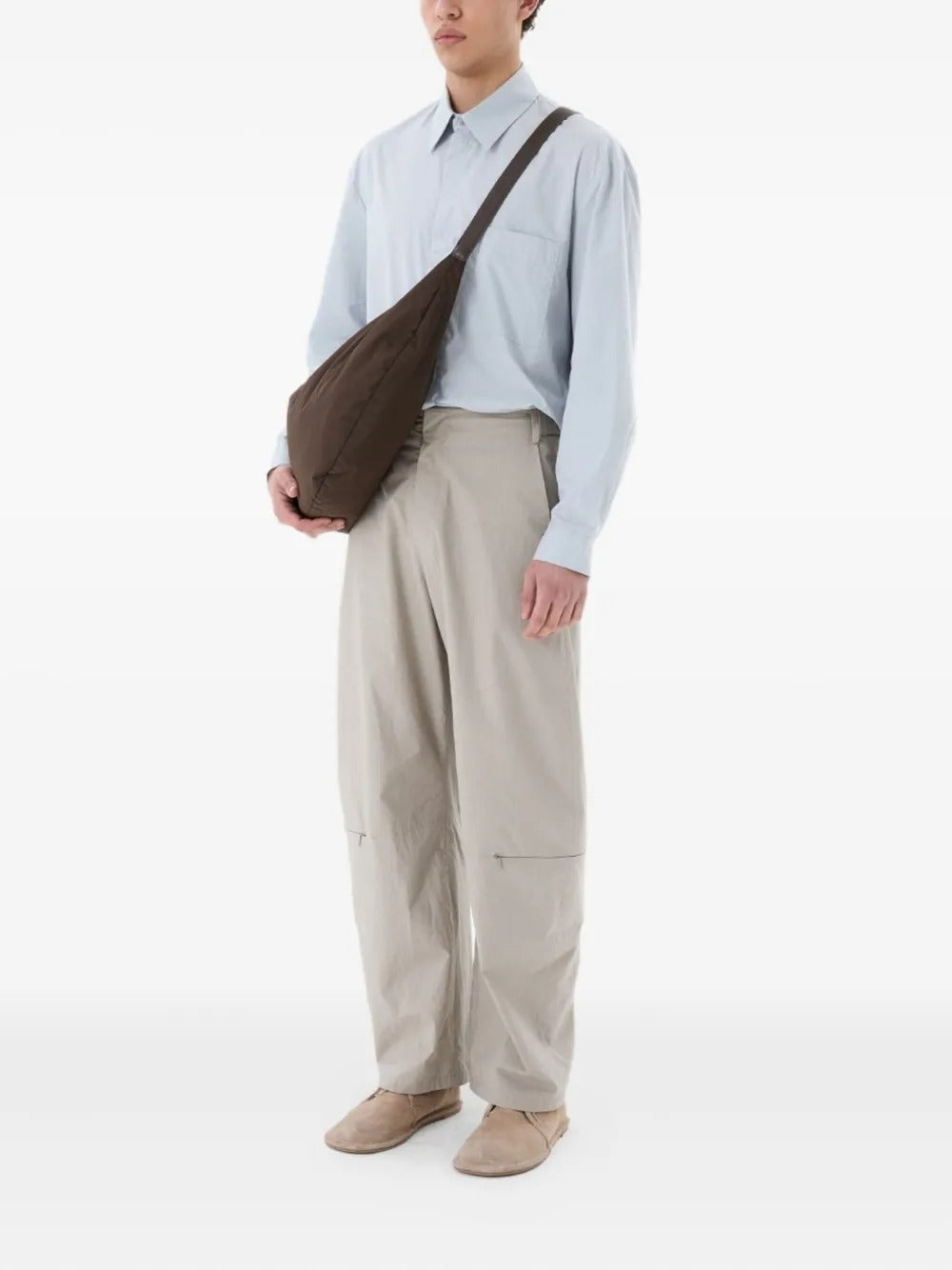 Amomento  square-pocket shirt