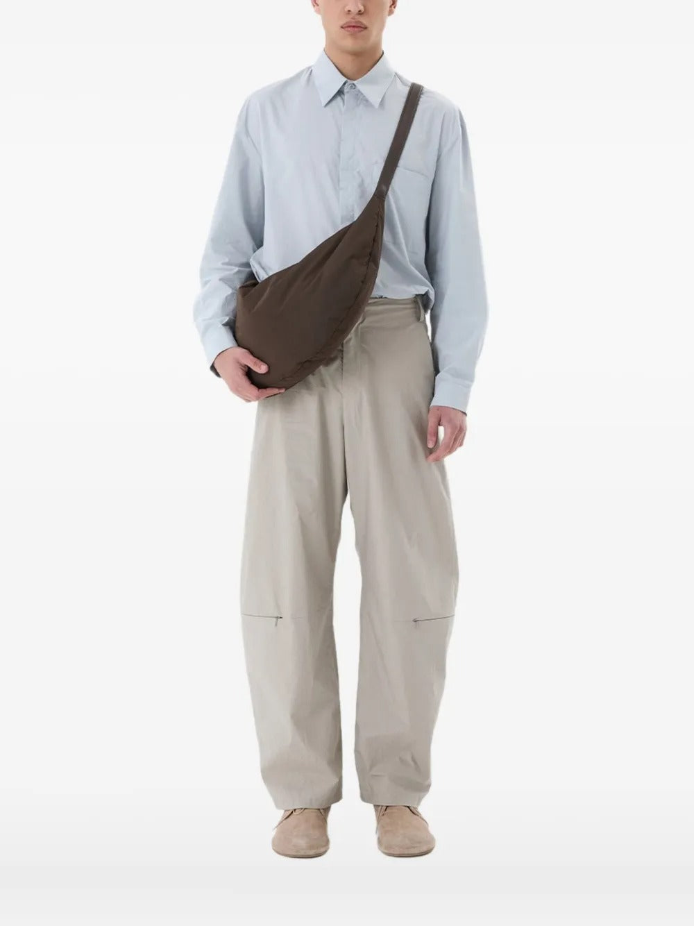 Amomento  square-pocket shirt