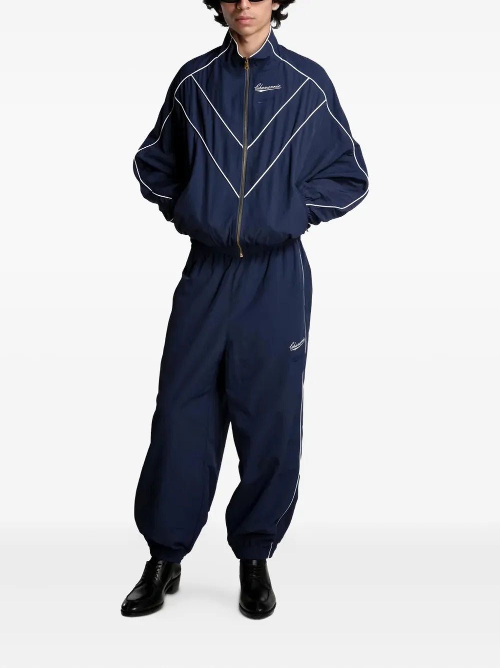 Willy Chavarria  Bad Boy piped track jacket