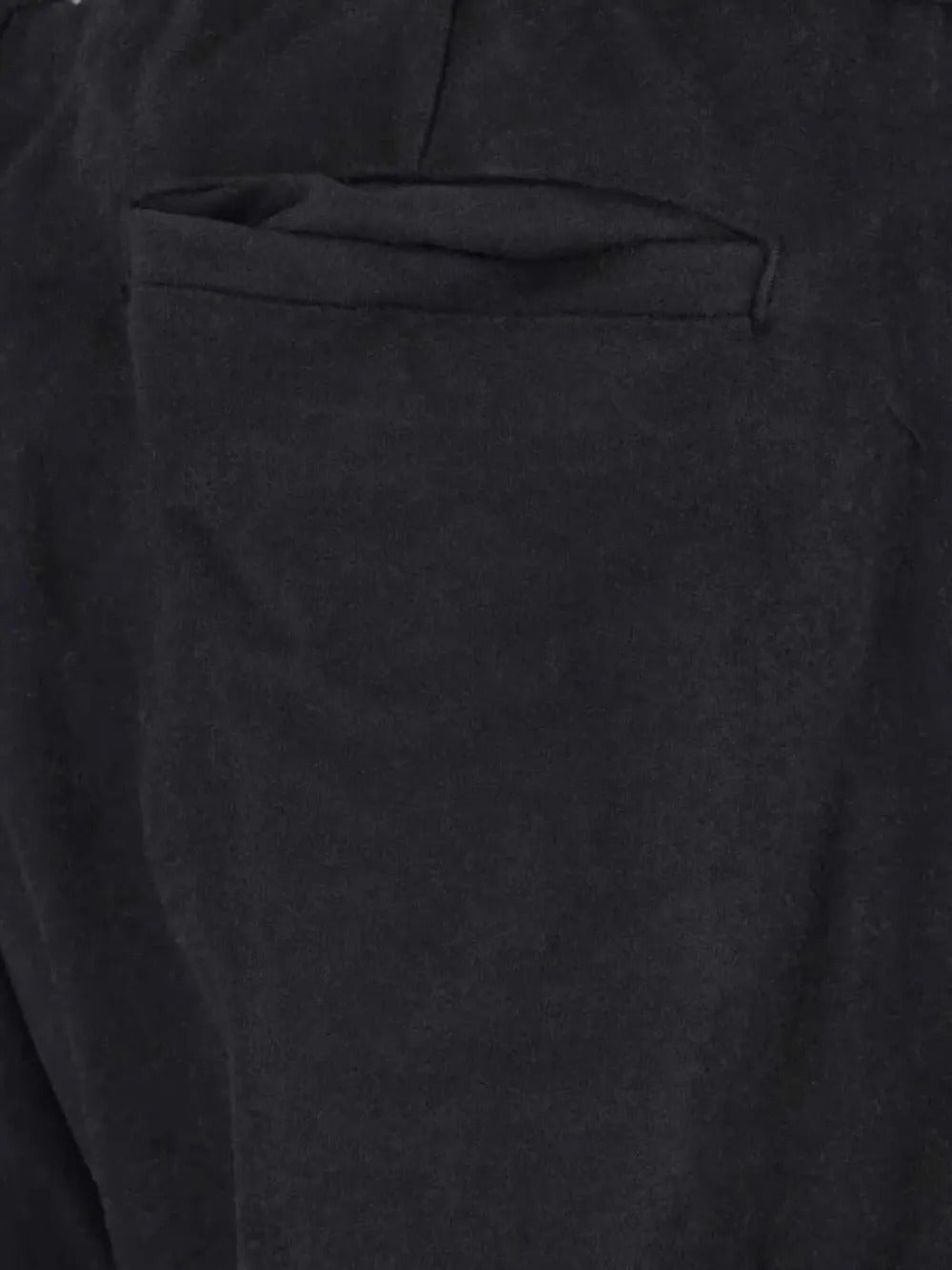 White Sand  Buckle pleated trousers