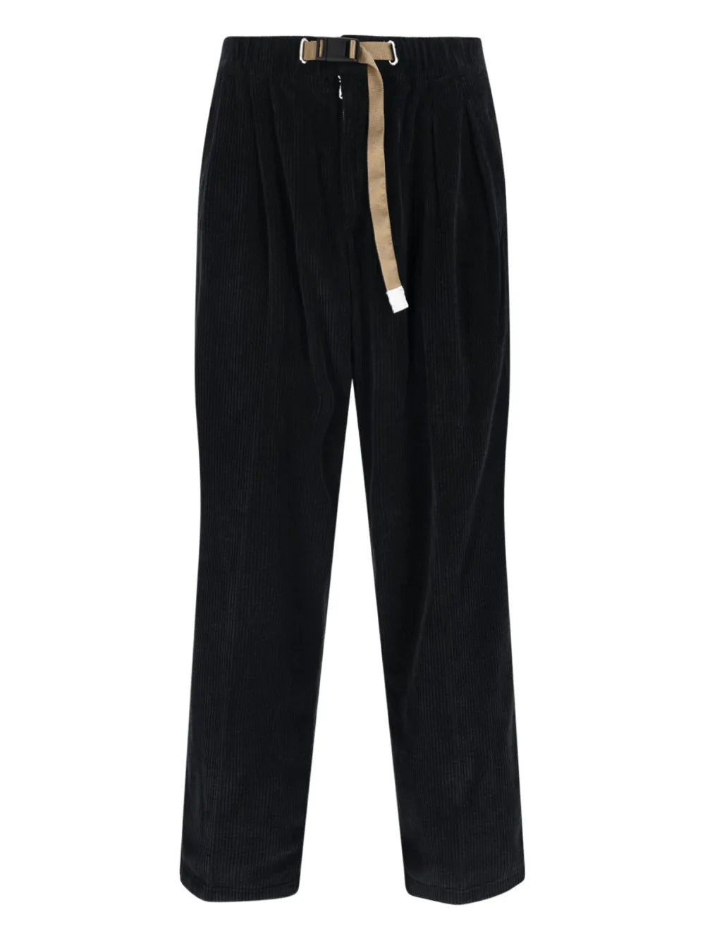 White Sand  corduroy belt trousers