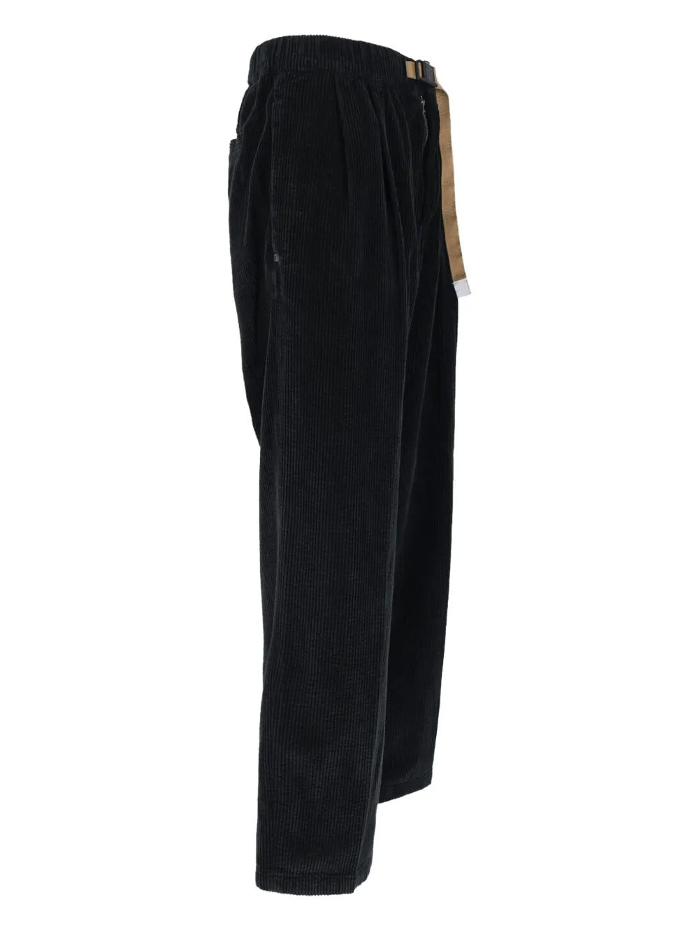 White Sand  corduroy belt trousers
