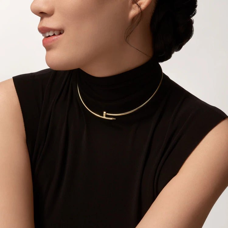 Cartier Juste un Clou torque necklace, small model