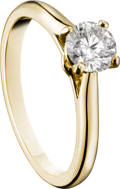 Cartier 1895 solitaire, brilliant-cut diamond