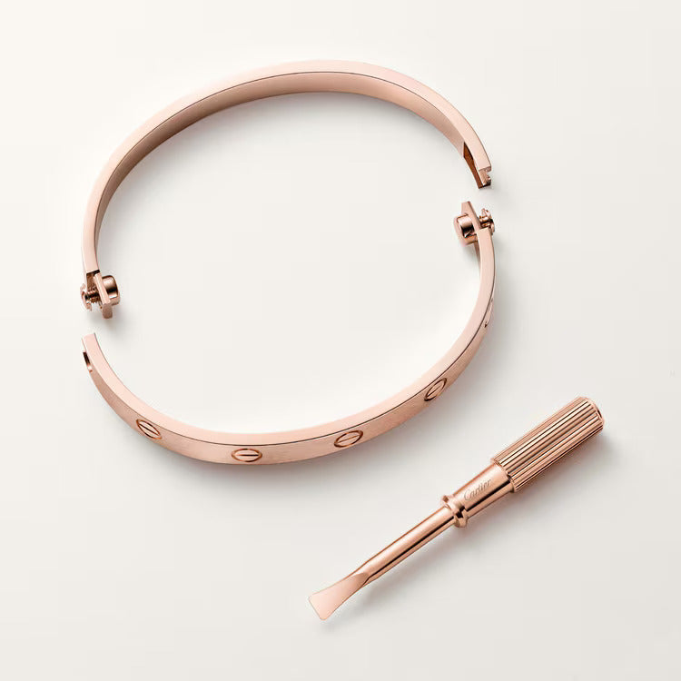 Cartier LOVE bracelet, classic model, brushed