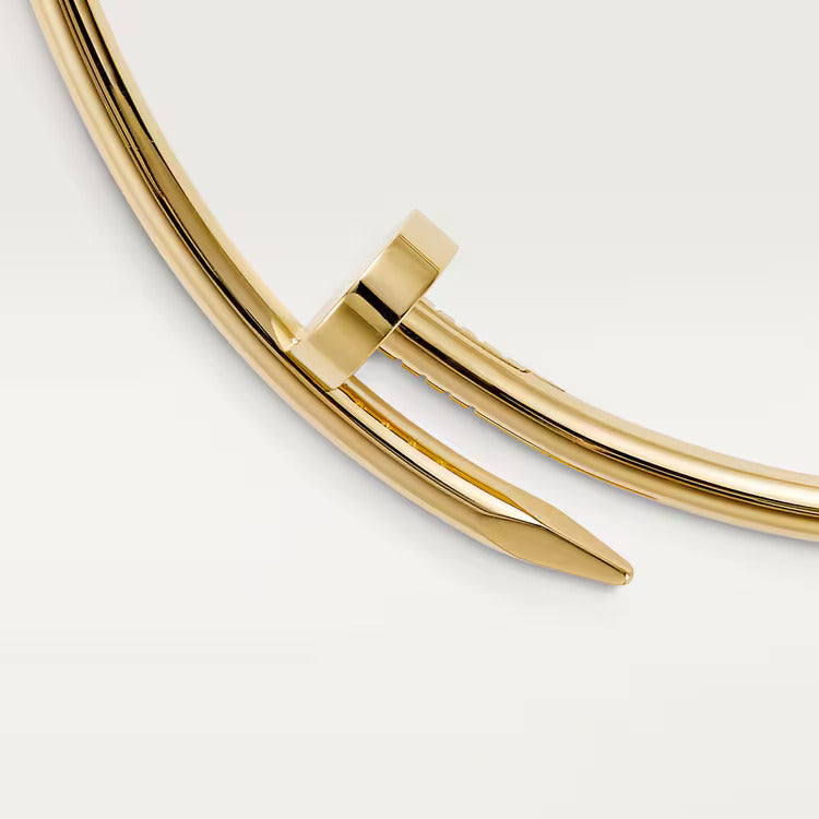 Cartier Juste un Clou torque necklace, classic model, diamonds
