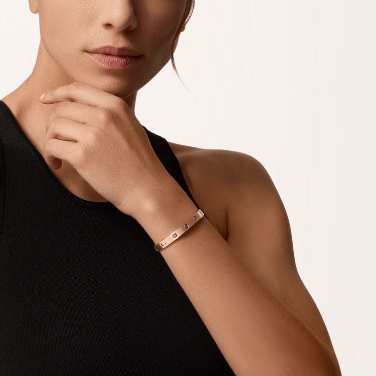 Cartier LOVE bracelet, classic model, brushed
