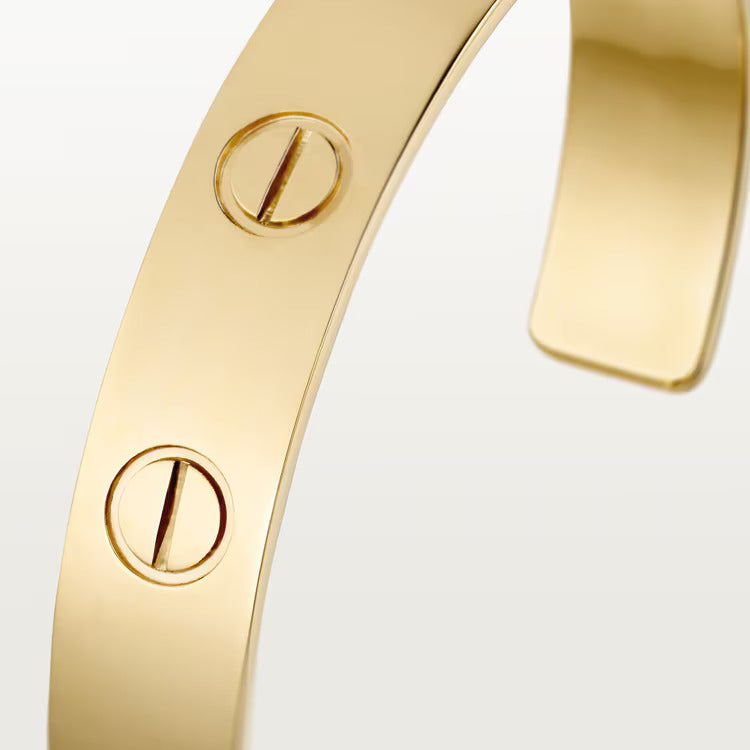 Cartier LOVE cuff, open, large model