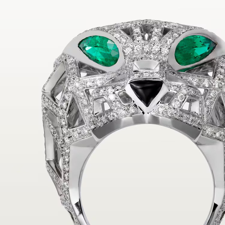 Cartier Panthère de Cartier ring, paved