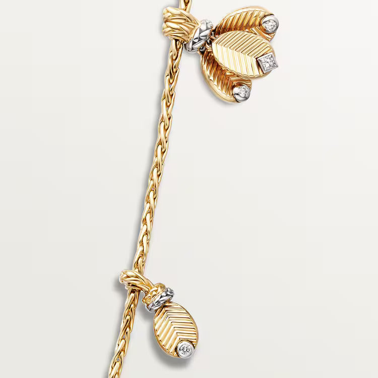 Cartier Grain de Café long necklace