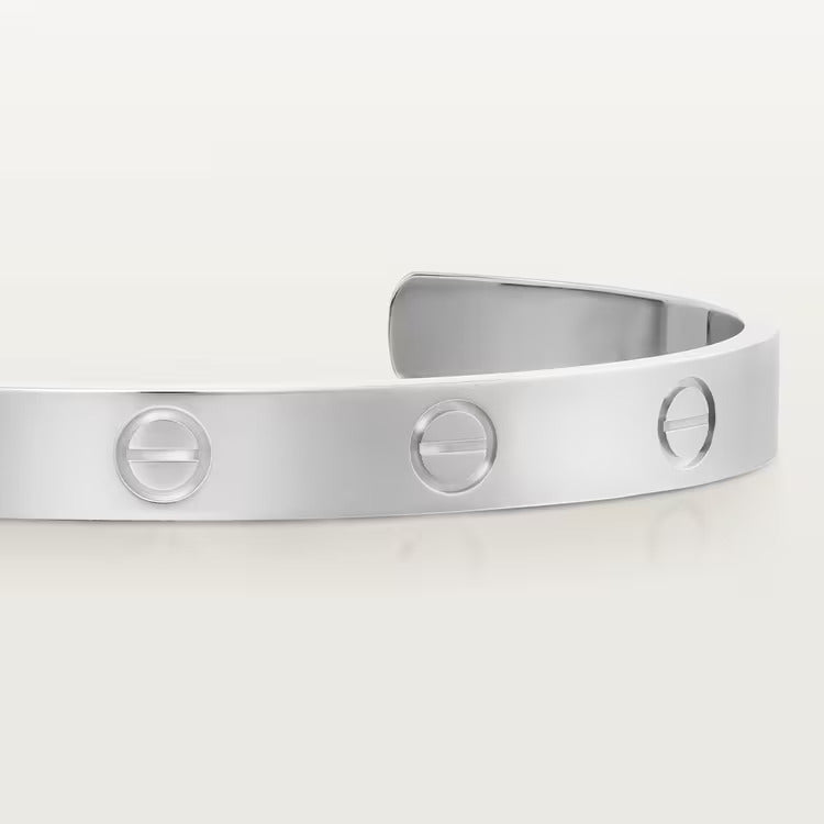 Cartier LOVE cuff, open, classic model