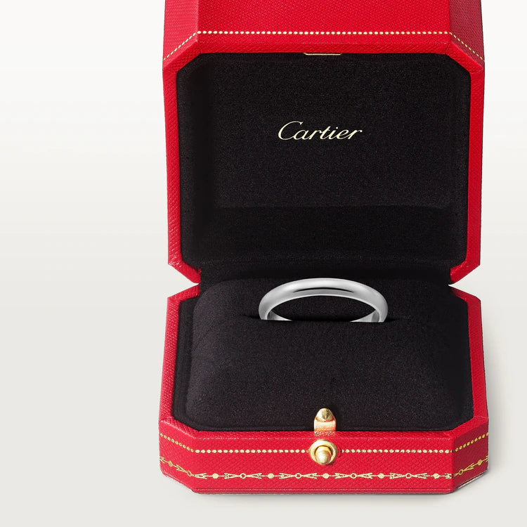 Cartier 1895 wedding band, 2.5 mm width