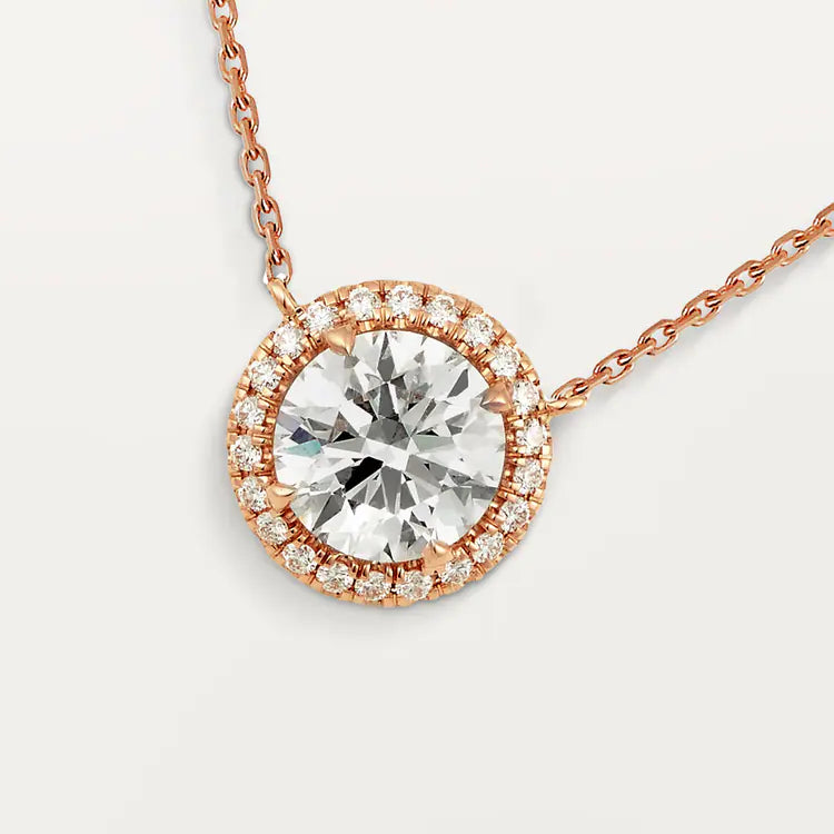 Cartier Destinée pendant, diamond, paved