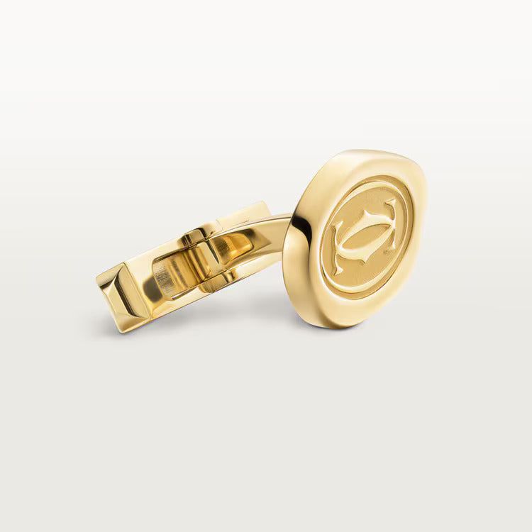 Cartier Wax seal motif cufflinks