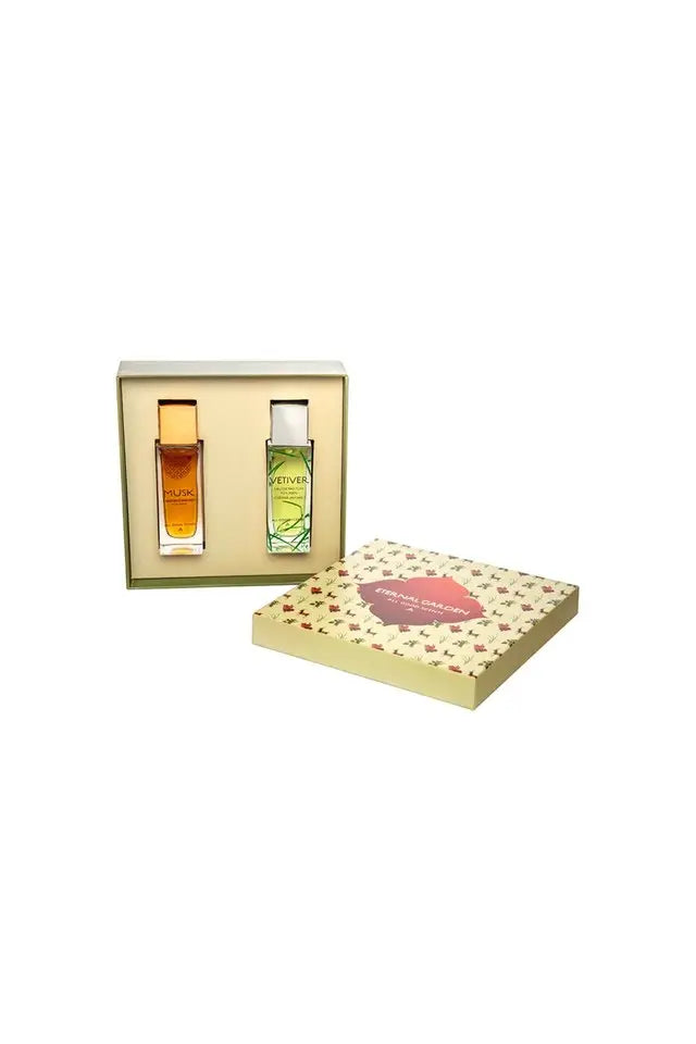 all good scents Mens Eternal Garden Giftset Musk + Vetiver Eau De Parfum 100 ml