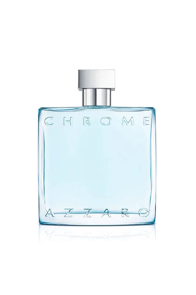 azzaro Chrome Gift Set For Men (EDT + Hair & Body Shampoo + Travel Size)