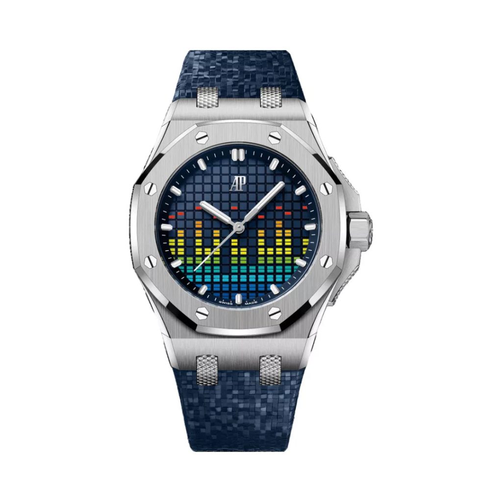 Audemars Piguet 77600TI.OO.A343CA.01 Royal Oak Offshore Titanium With Blue Rubber