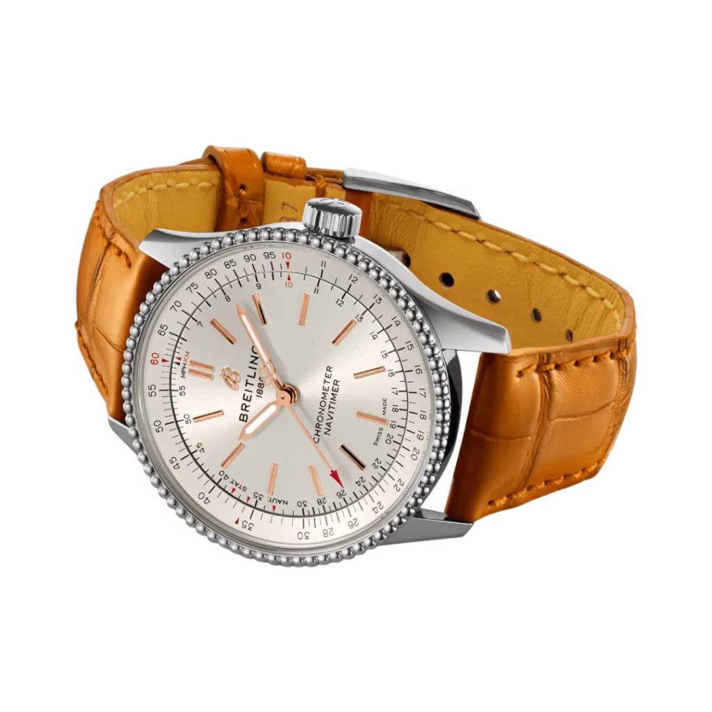 Breitling Navitimer A17395F41G1P3 Automatic Stainless Steel Case Silver Dial