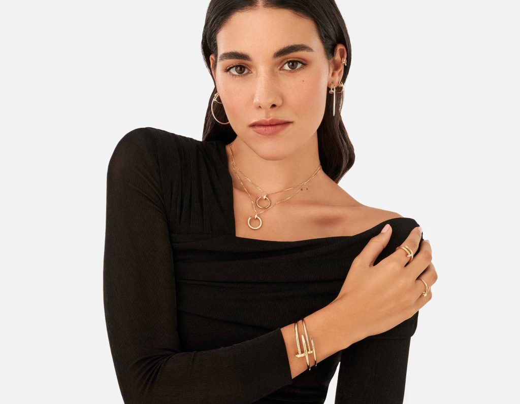 Cartier Juste un Clou torque necklace, small model