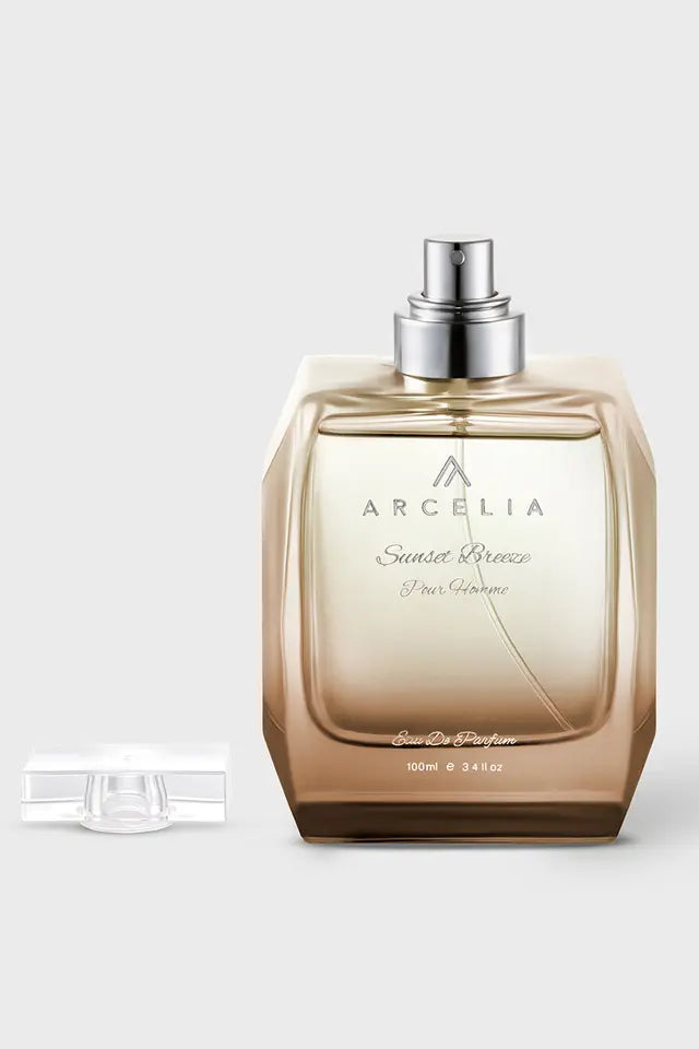 arcelia Sunset Breeze Eau de Parfum For Men - Fresh, Fruity and Woody EDP, 100 ml