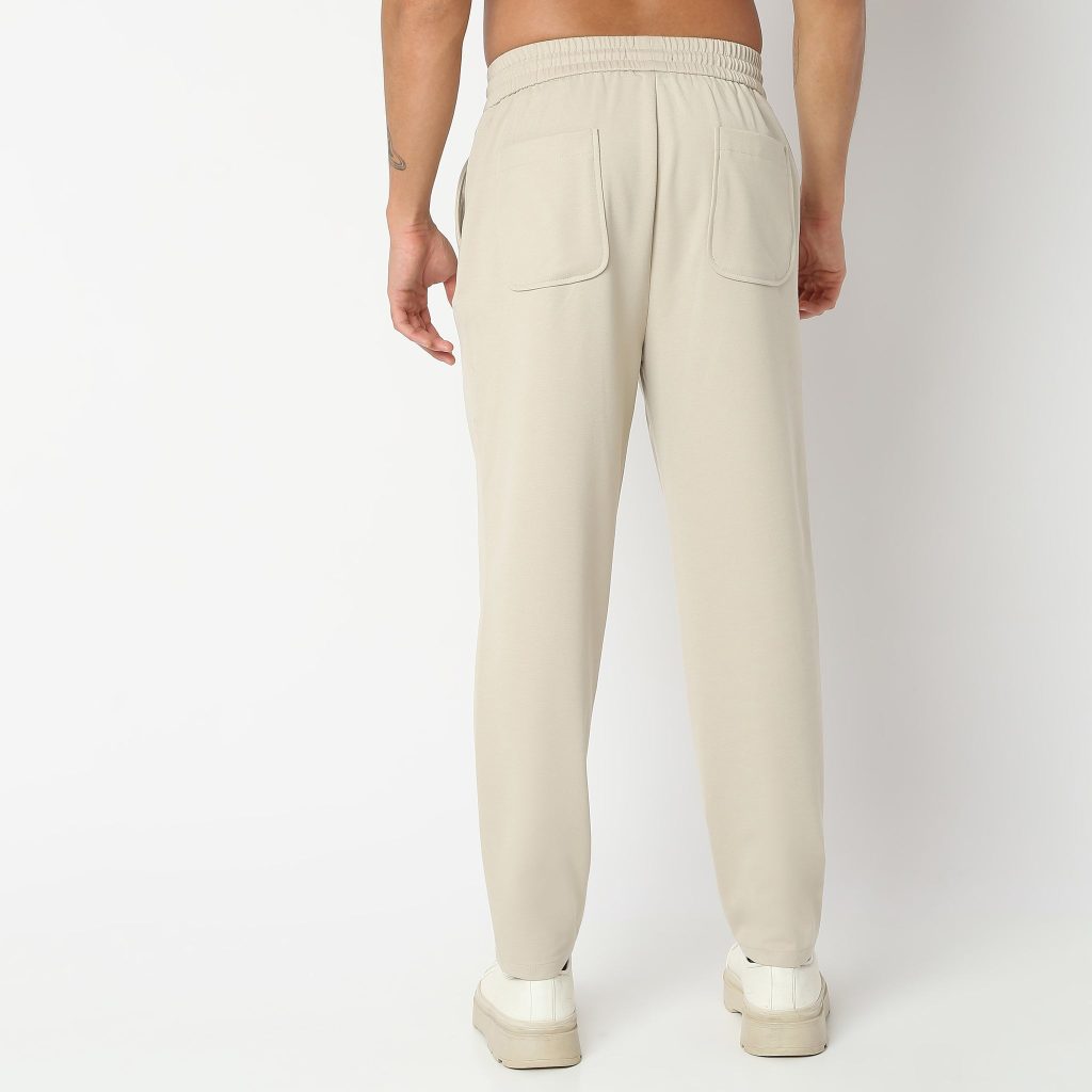Weekend™ Pants - Knitted Fabric Lounge Pants Pull Comfort Elasticated Waist