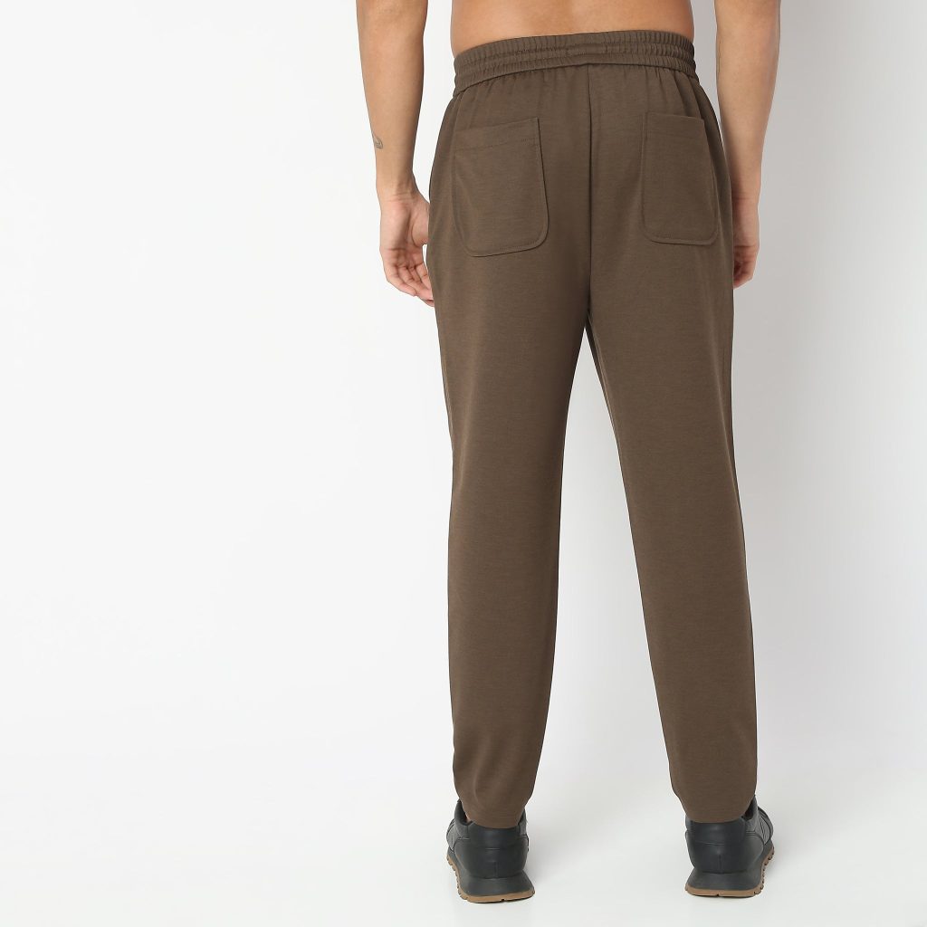 Weekend™ Pants - Knitted Fabric Lounge Pants Pull Comfort Elasticated Waist
