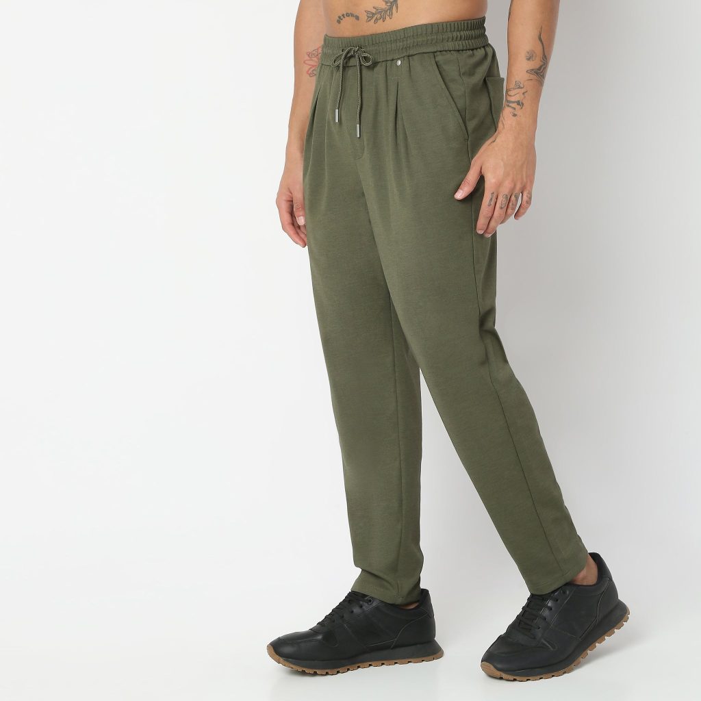 Weekend™ Pants - Knitted Fabric Lounge Pants Pull Comfort Elasticated Waist