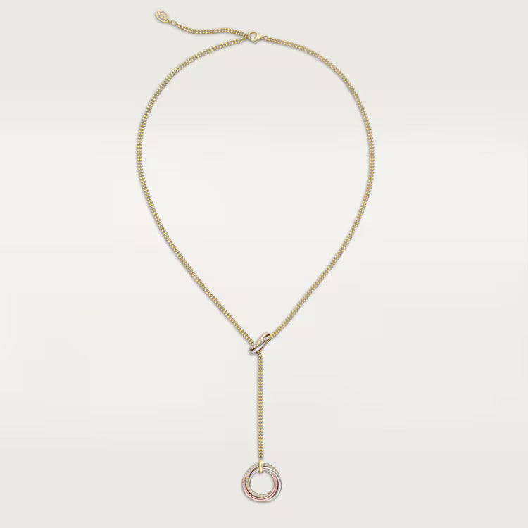 Cartier Trinity necklace, diamonds