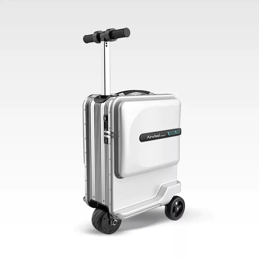 Airwheel SE3 MiniT Smart Riding Electric Motor Suitcase(20 Inches) - Silver