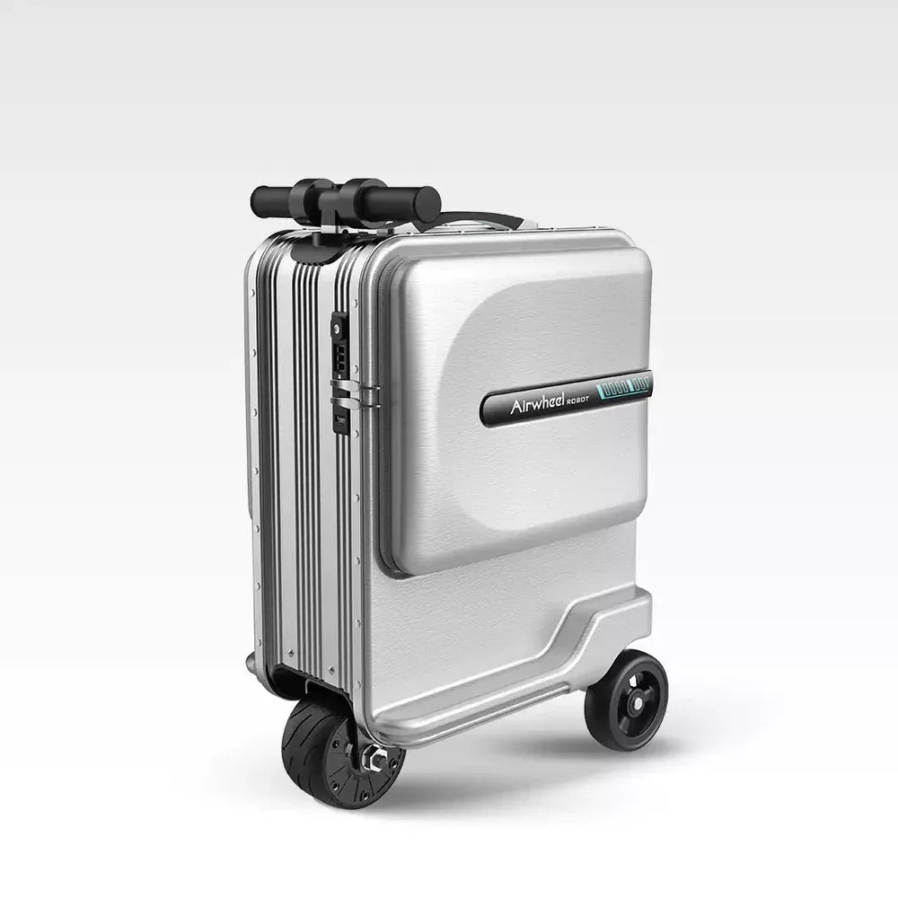 Airwheel SE3 MiniT Smart Riding Electric Motor Suitcase(20 Inches) - Silver