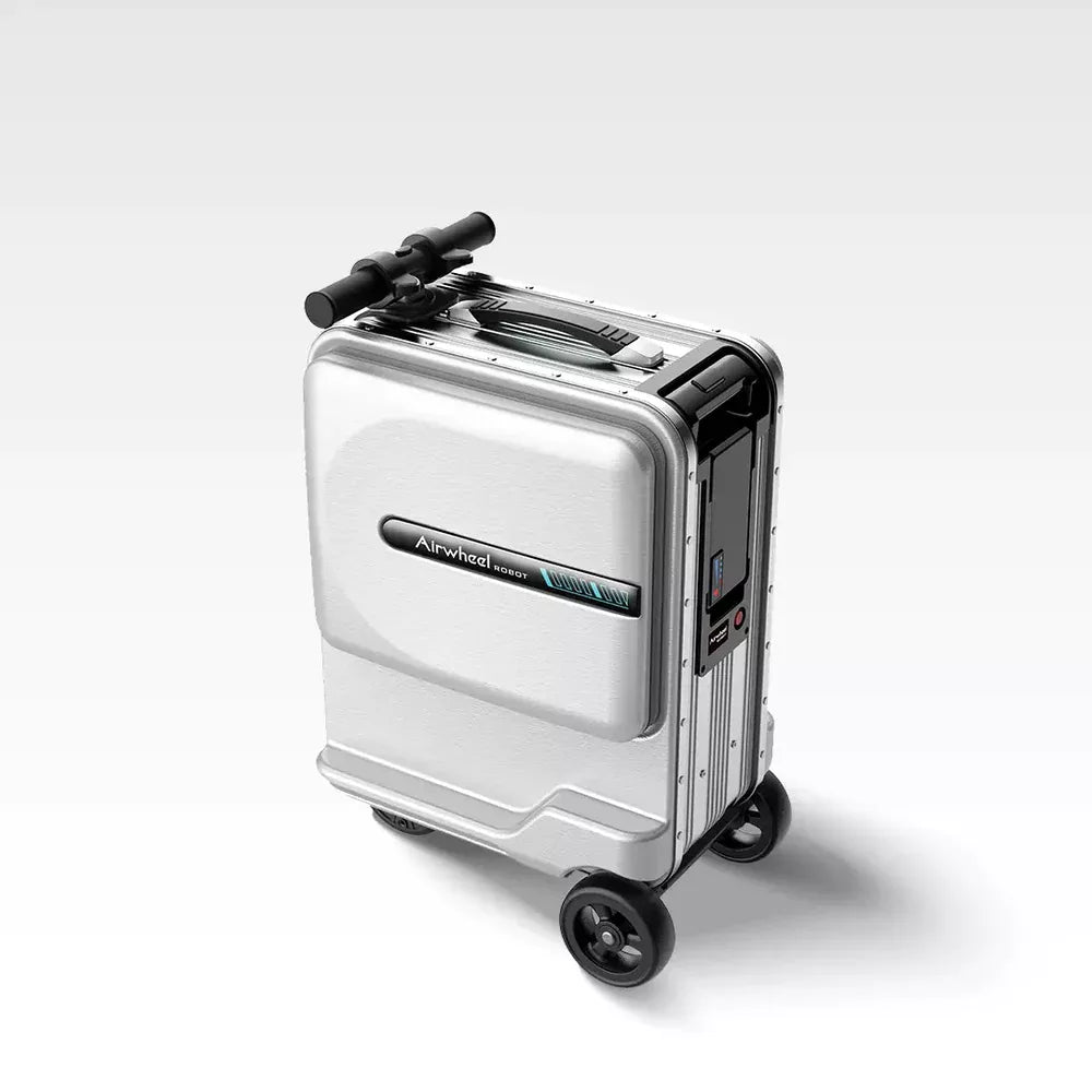 Airwheel SE3 MiniT Smart Riding Electric Motor Suitcase(20 Inches) - Silver