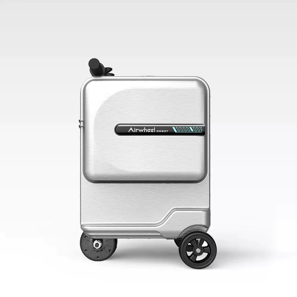 Airwheel SE3 MiniT Smart Riding Electric Motor Suitcase(20 Inches) - Silver