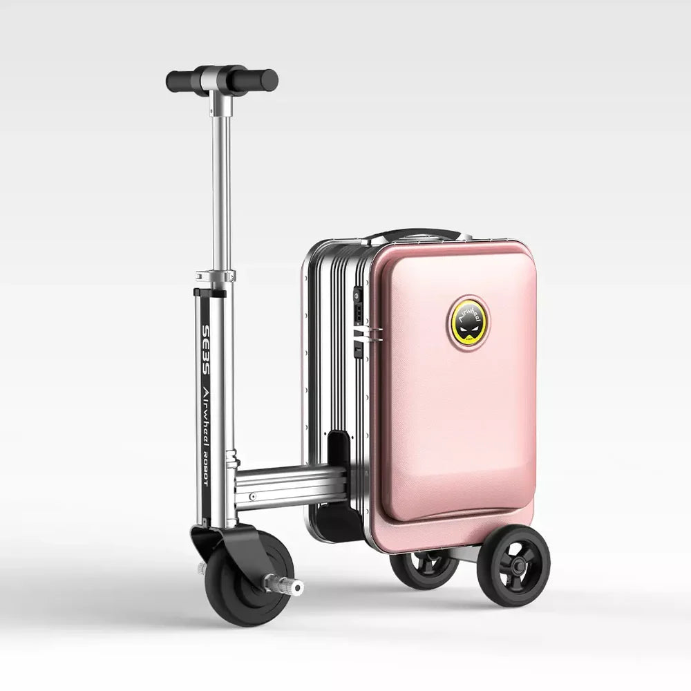 Airwheel SE3S Boardable Smart Riding Suitcase(20 Inches) - Pink