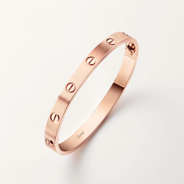 Cartier LOVE bracelet, classic model, brushed