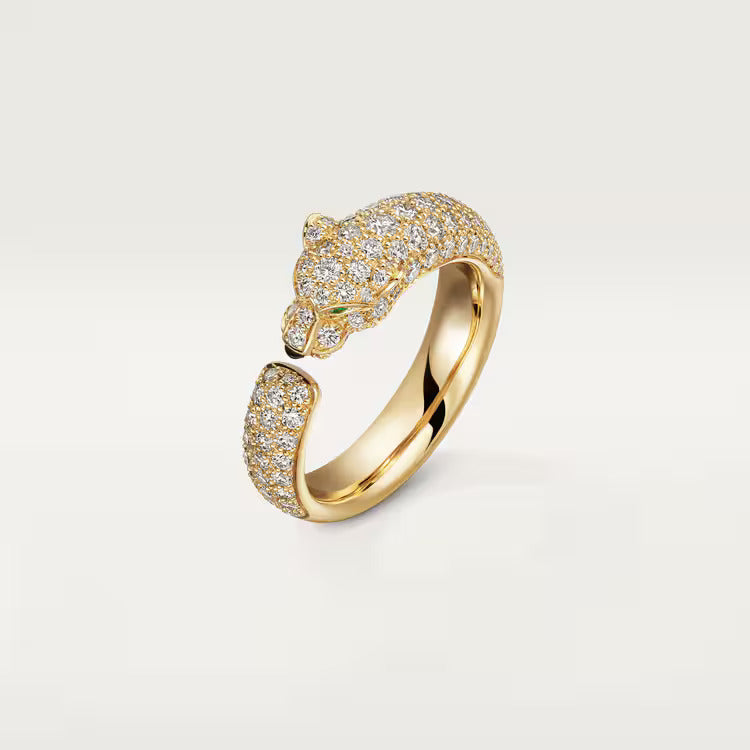 Cartier Panthère de Cartier ring, small model, paved