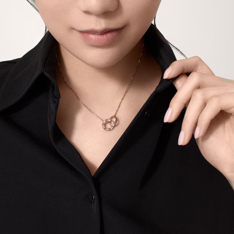 Cartier LOVE pendant, paved - Image 2