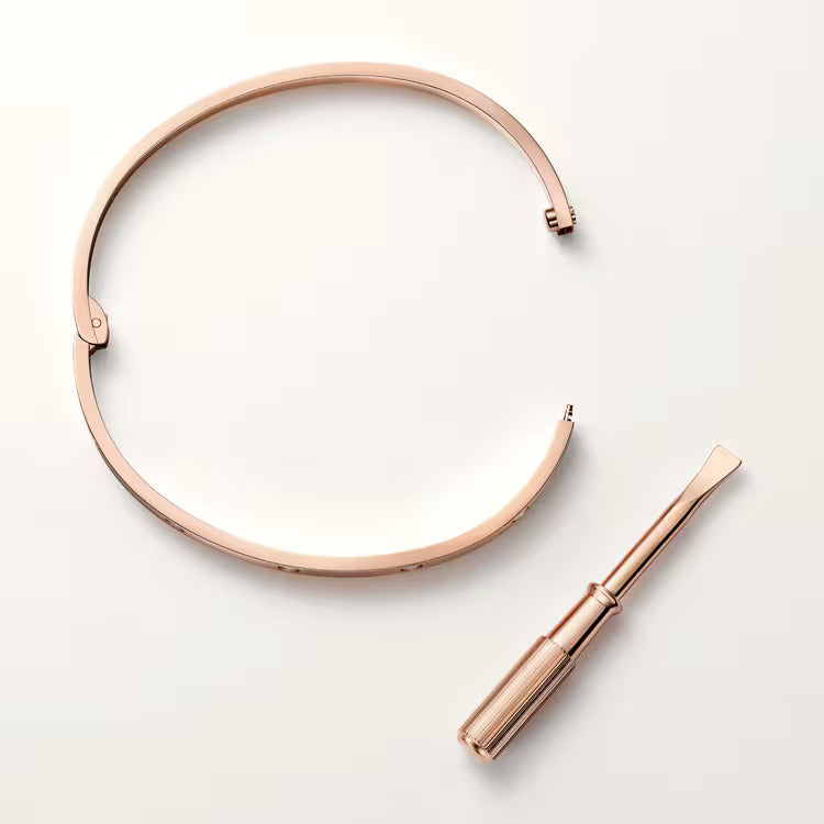 Cartier LOVE bracelet, small model, 10 diamonds