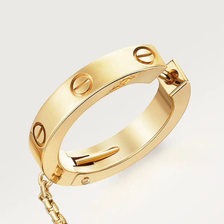 Cartier LOVE single earrings, multiwear, half-paved