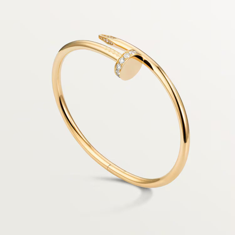 Cartier Juste un Clou bracelet, classic model, diamonds