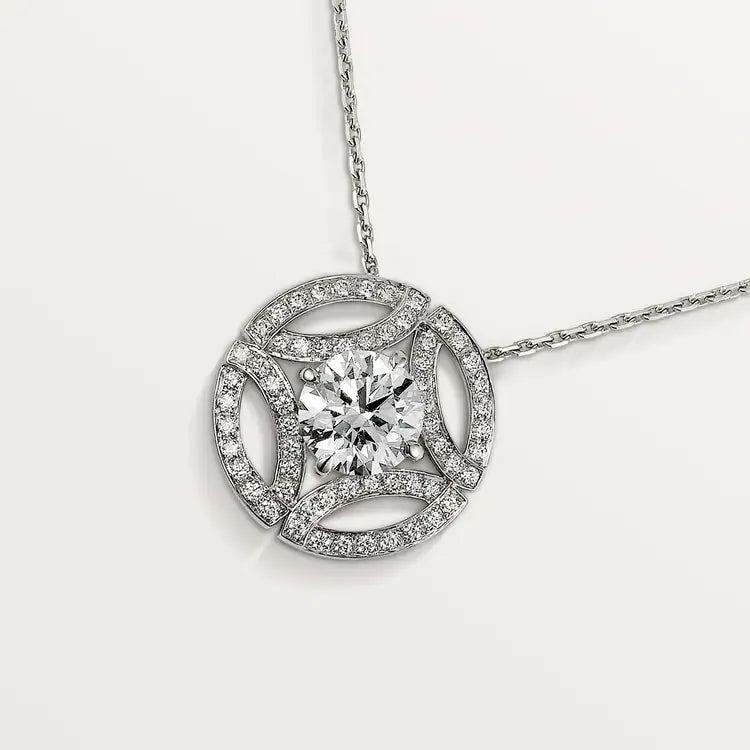 Cartier Galanterie de Cartier pendant, brilliant-cut diamond, paved